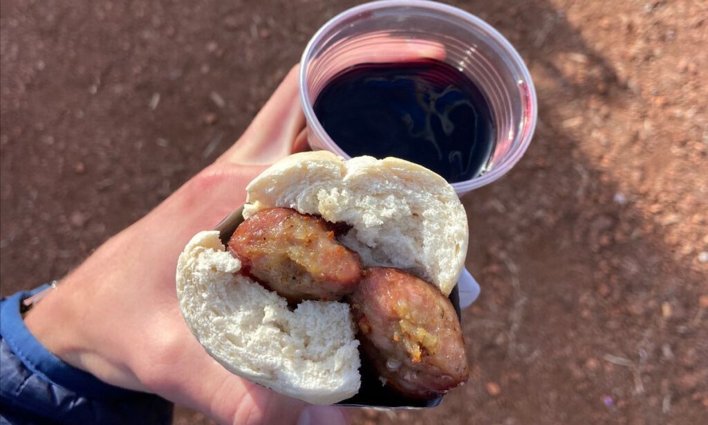Chorizo sandwich